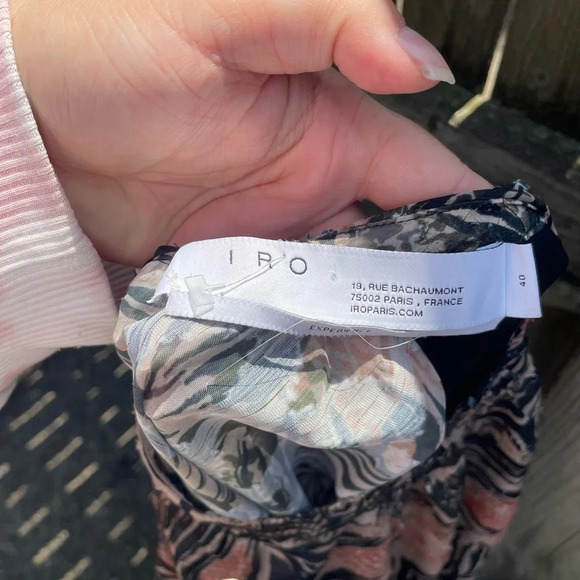 IRO BARDES PEPLUM TOP - Picture 5 of 6